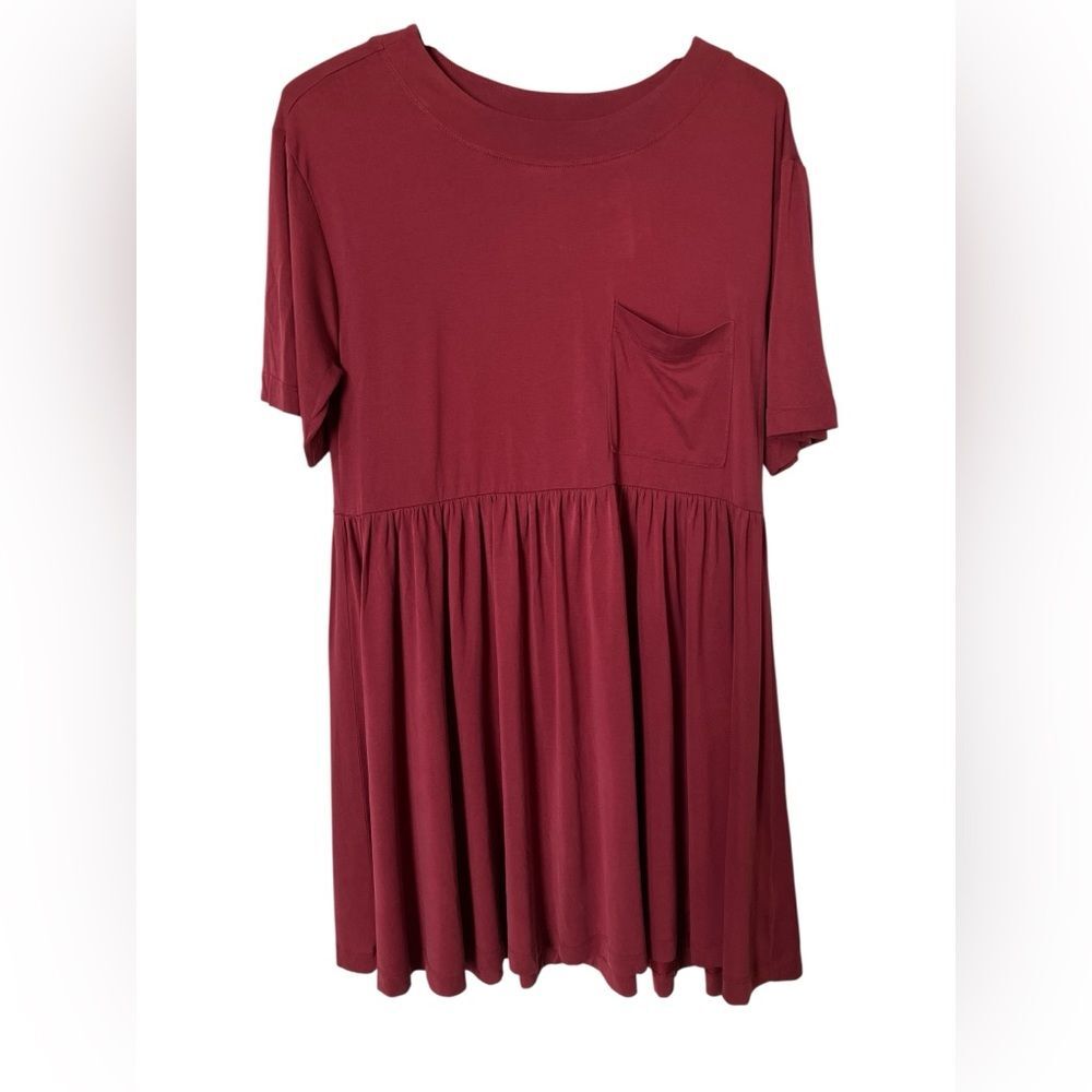 Silence + Noise Dress Size M Soft Comfy T Shirt Dress Layers